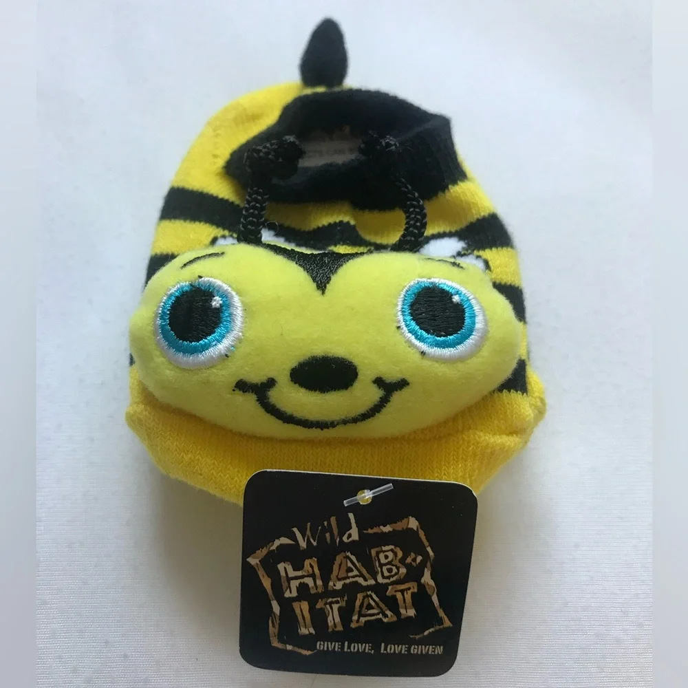 Wild Habitat infant no slip novelty socks/slippers. Set of 5 pairs!